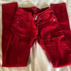 Vigold Red skinny jeans